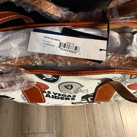 Dooney & Bourke NFL Raiders Tote - Picture 8 of 10